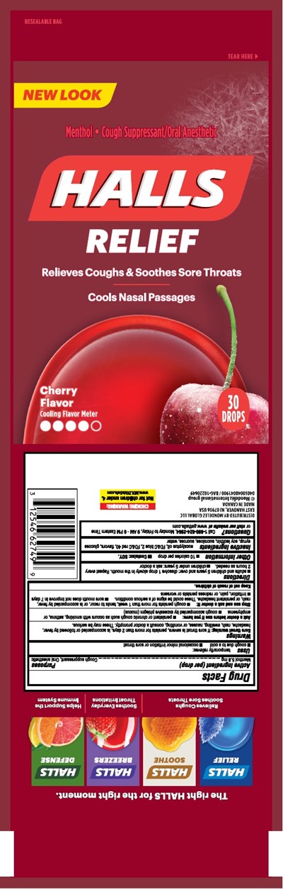 Dl Halls Cherry Bag 30ct